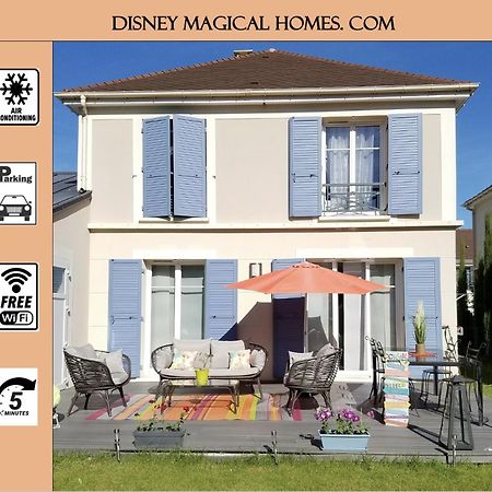 Air-Conditionned Villa, 5 Min To The Park - Disney Magical Homes, Paris มานี-เลอ-องเกรอ ภายนอก รูปภาพ